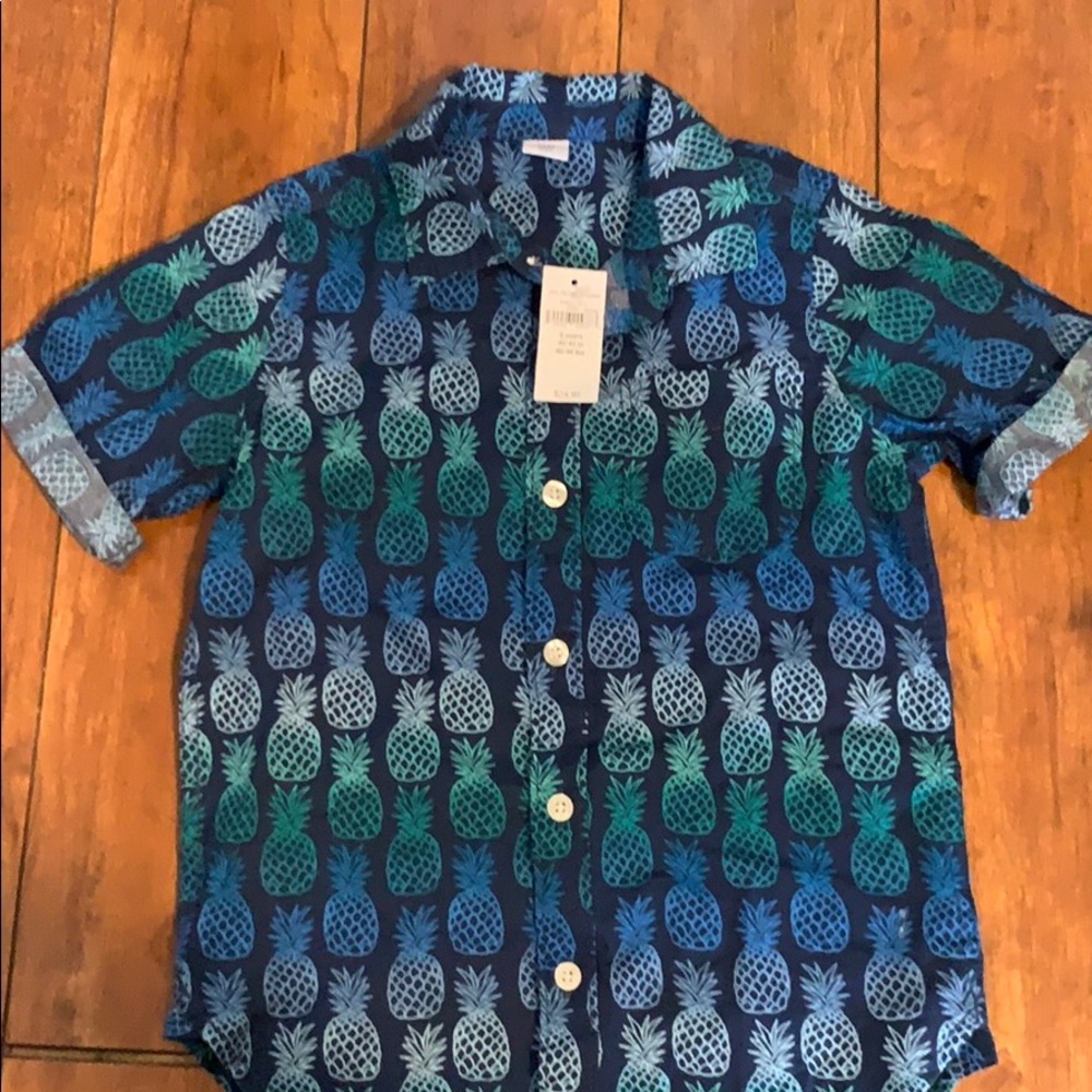 GAP Short Sleeve Button Down